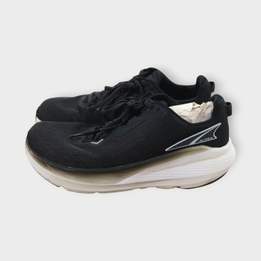 Altra FWD Via Men's Size 10 Black White Athletic Footshaped Road Running Shoes - Picture 3 of 10